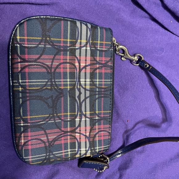 Coach Multi Color Zip Wallet - Picture 2 of 2